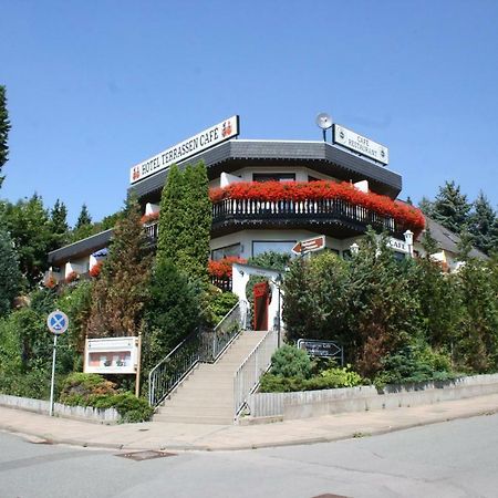 Themen Hotel Terrassen Cafe Bad Münder am Deister Dış mekan fotoğraf