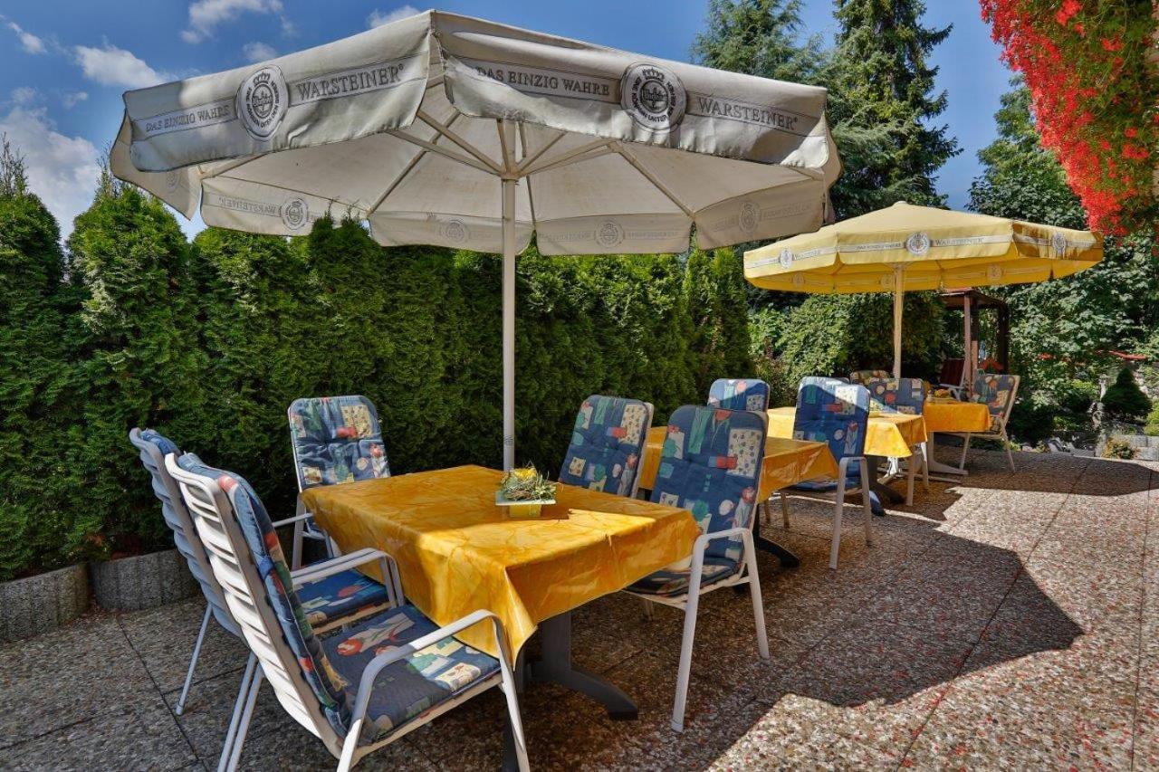 Themen Hotel Terrassen Cafe Bad Münder am Deister Dış mekan fotoğraf