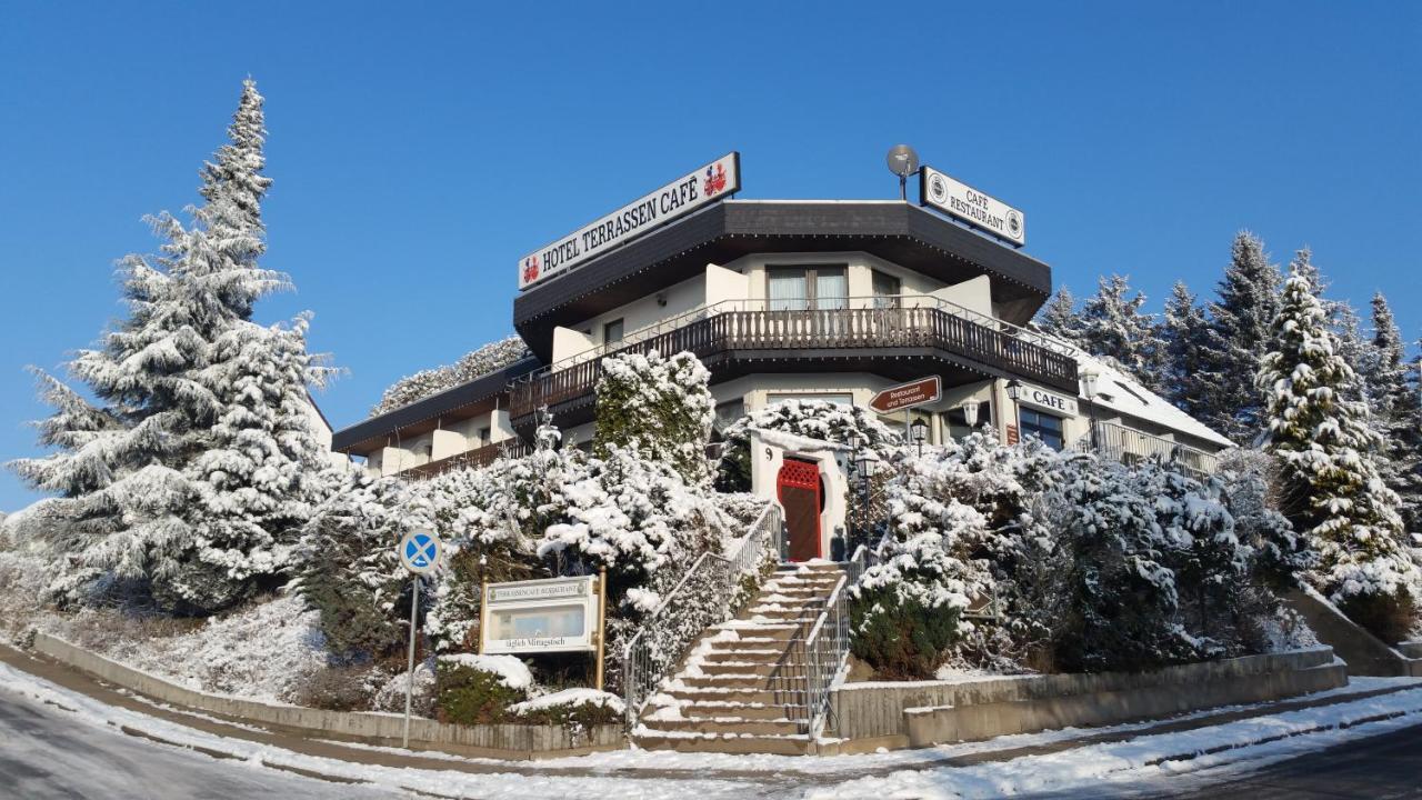 Themen Hotel Terrassen Cafe Bad Münder am Deister Dış mekan fotoğraf